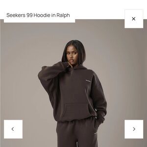 Women's Brown Hoodie